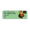 AY- Funny Rooster Address Labels