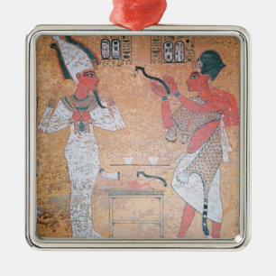 Ay performing the opening of the mouth ceremony metal tree decoration