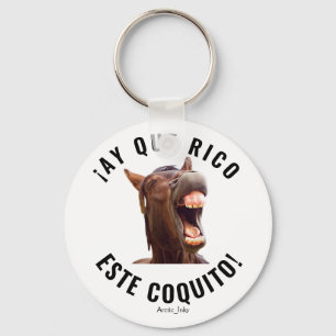 ¡Ay Que Rico Este Coquito! Key Ring
