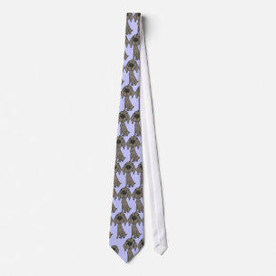 AY- Weimaraner Cartoon Necktie