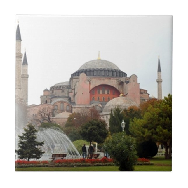 Aya Sophia Ceramic Tile (Front)