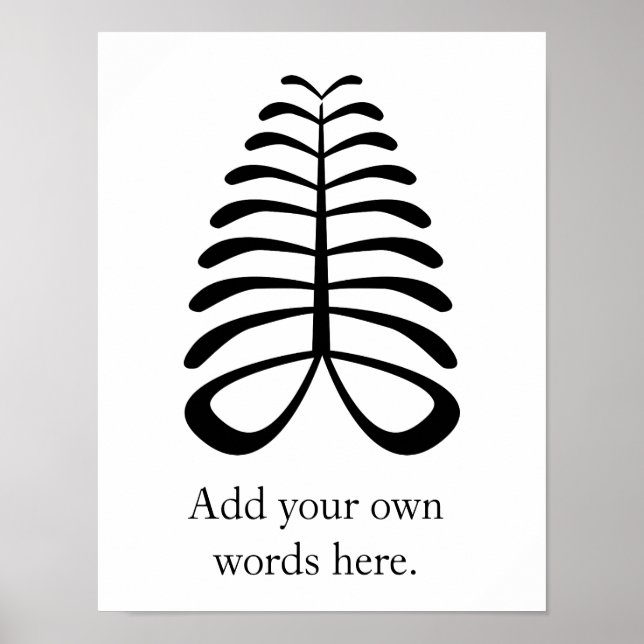 AYA | Symbol of Endurance and Independence Poster (Front)