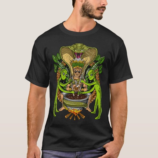 Ayahuasca Ceremony T-Shirt (Front)