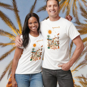 Ayamonte Spain white town outfit clothing T-Shirt
