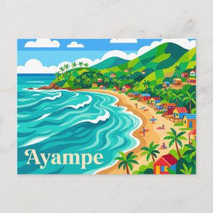 Ayampe, Manabí, Ecuador Postcard
