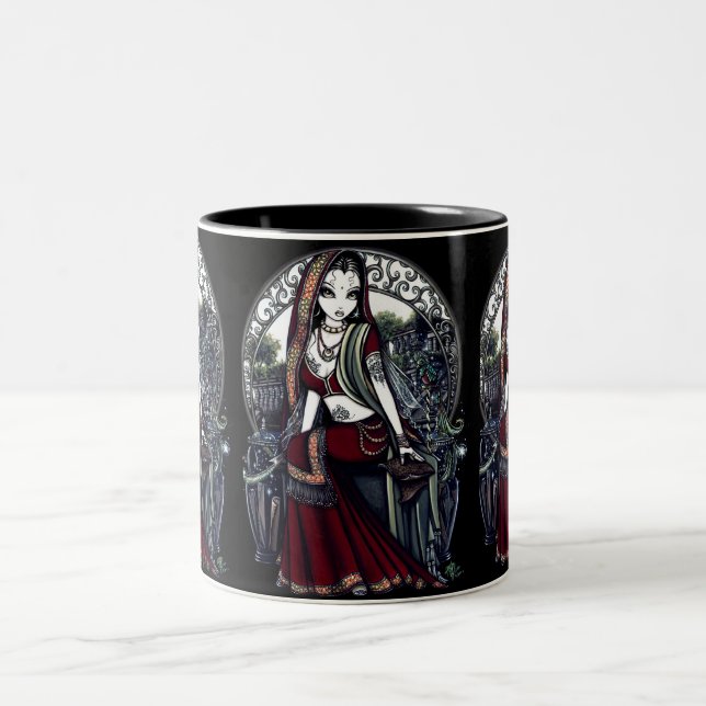 Ayanna Eastern Inspired Feary Fantasy Mug (Center)