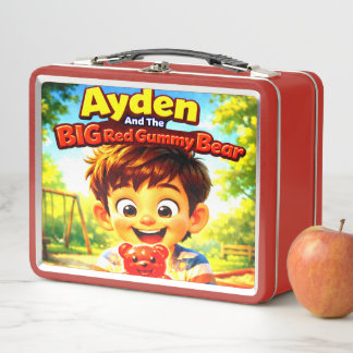 Ayden And The Big Red Gummy Bear | Lunch Box