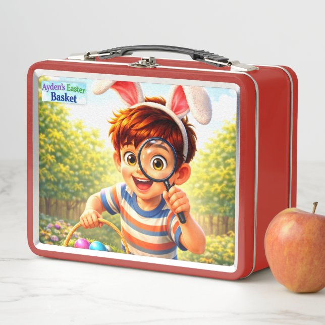 Ayden's Easter Basket | Metal | Lunch Box (In Situ)