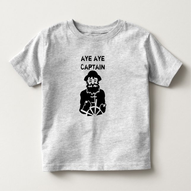 Aye aye captain shirt (Front)
