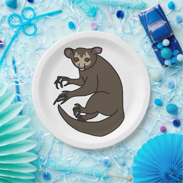 Aye aye Lemur Paper Plate (Party)