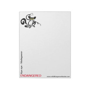 Aye-aye - notepad