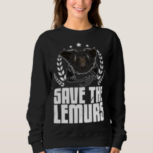 Aye Aye Primates Lemurs Madagascar 11 Sweatshirt