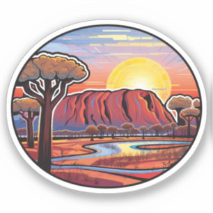 Ayers Rock - Set Australia (9 out of 16) sticker