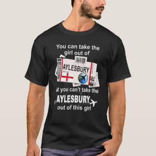 Aylesbury Boarding Pass Aylesbury Girl Aylesbury T-Shirt