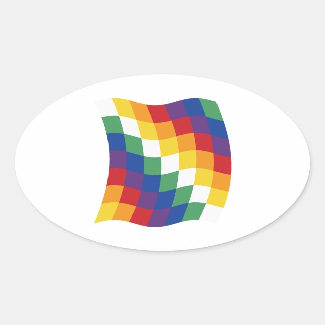 Aymara Flag Sticker (Front)