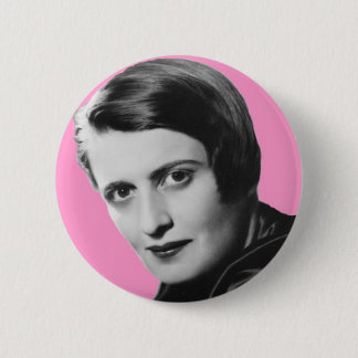 ayn-Rand 6 Cm Round Badge