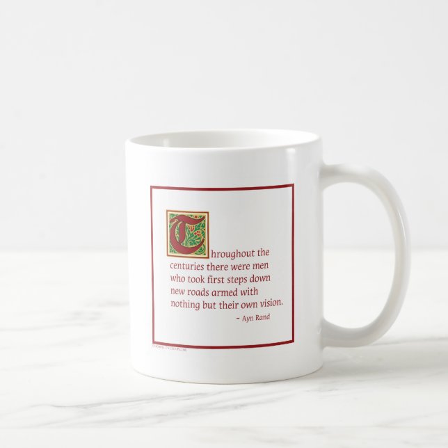 Ayn Rand Coffee Mug (Right)