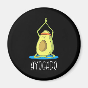 Ayogado Avocado Yoga Lover Magnet