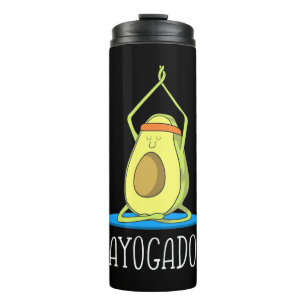 Ayogado Avocado Yoga Lover Thermal Tumbler