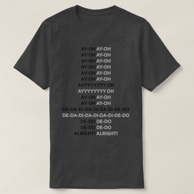 AYOH Live Aid 1985 T-Shirt (Design Front)