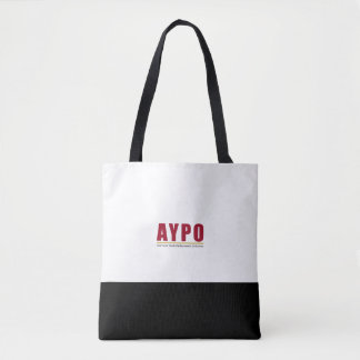 AYPO Red Logo Tote