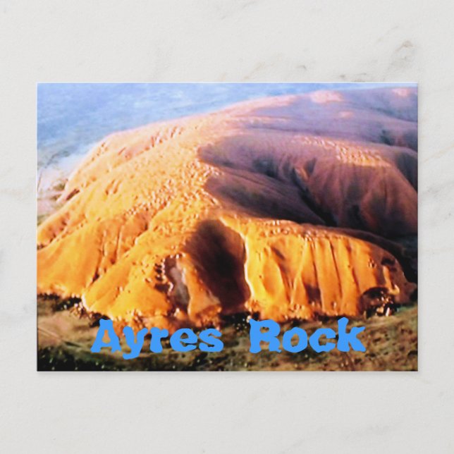 Ayres Rock Uluru Australia postcard (Front)