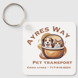 Ayres Way Pet Transport Keychain 