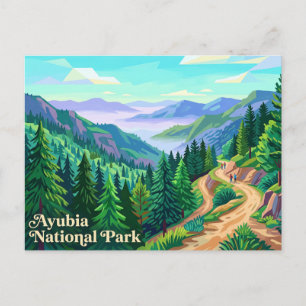 Ayubia National Park Pakistan Postcard
