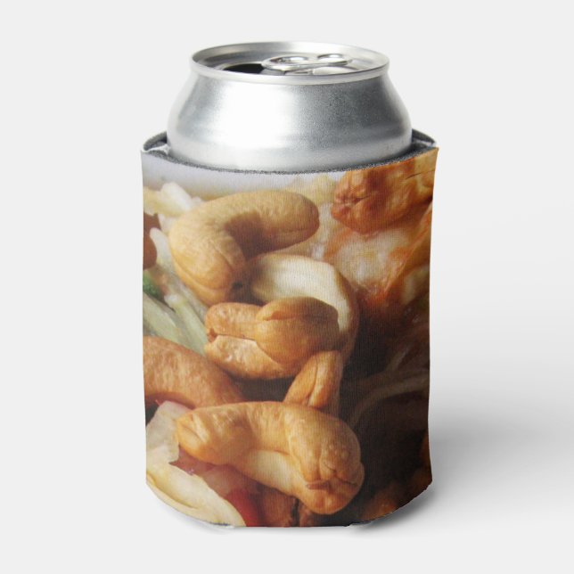 Ayutthaya Spicy Papaya Salad [Som Tam] with Cashew Can Cooler (Can Front)