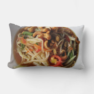 Ayutthaya Spicy Papaya Salad [Som Tam] with Cashew Lumbar Cushion