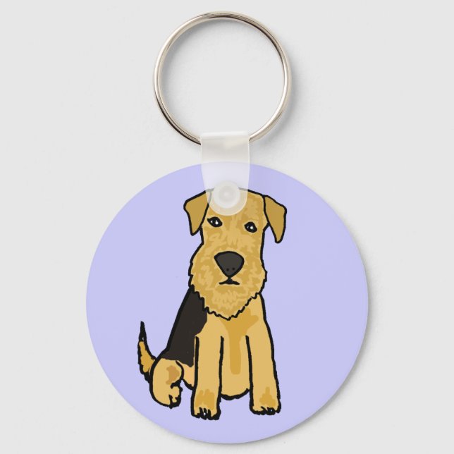 AZ- Airedale Keychain (Front)