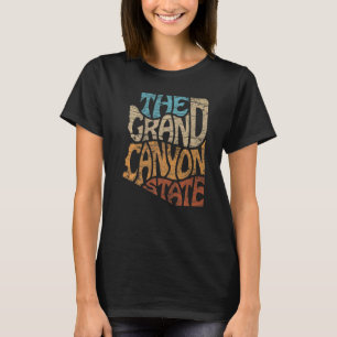 Az Arizona Grand Canyon Cactus State Outdoors Acti T-Shirt