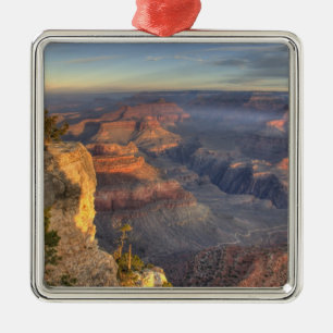 AZ, Arizona, Grand Canyon National Park, South 2 Metal Tree Decoration