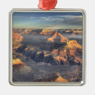 AZ, Arizona, Grand Canyon National Park, South 5 Metal Tree Decoration