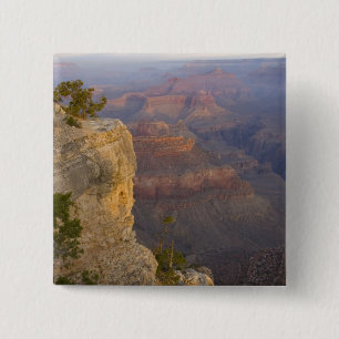 AZ, Arizona, Grand Canyon National Park, South 7 15 Cm Square Badge