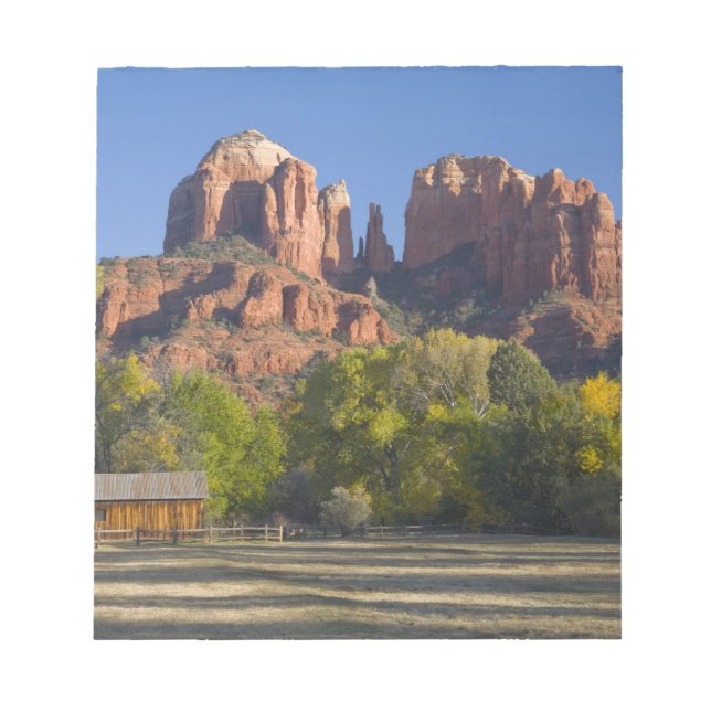 AZ, Arizona, Sedona, Crescent Moon Recreation 2 Notepad (Front)