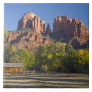 AZ, Arizona, Sedona, Crescent Moon Recreation 2 Tile