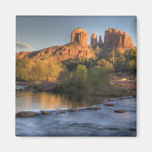 AZ, Arizona, Sedona, Crescent Moon Recreation 3 Magnet