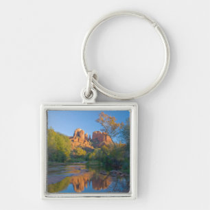 AZ, Arizona, Sedona, Crescent Moon Recreation Key Ring