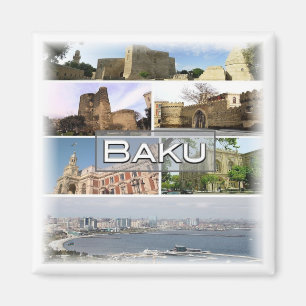 AZ * Azerbaijan - Baku Magnet