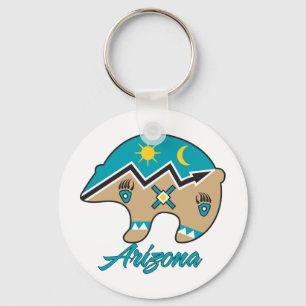 AZ Bear Clan Key Ring