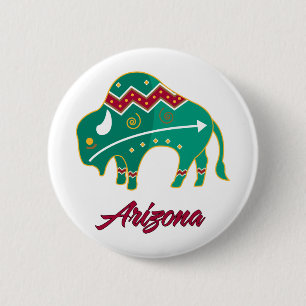 AZ Buffalo Clan 2 6 Cm Round Badge