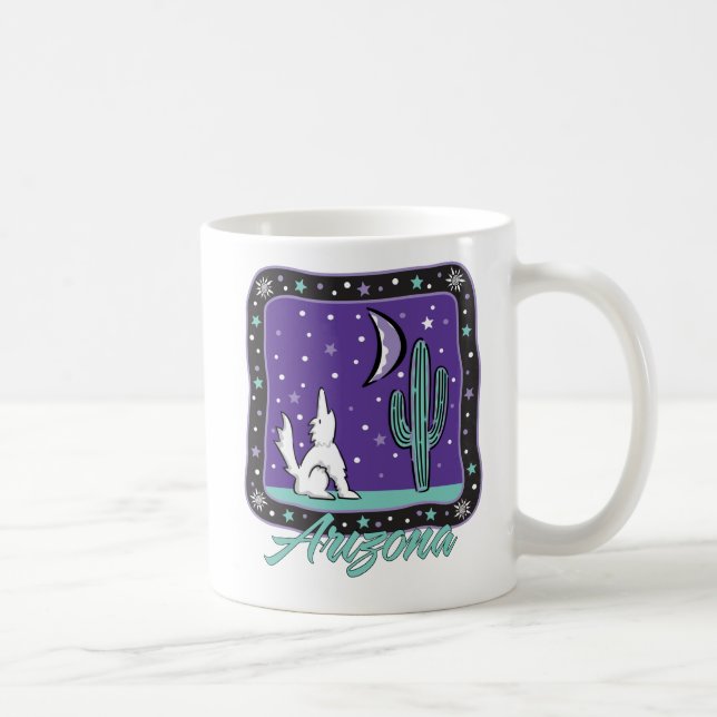 AZ-Coyote Coffee Mug (Right)
