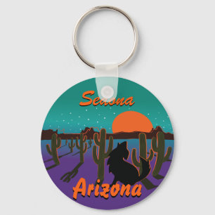 AZ-Coyote YOUR CITY CUSTOMIZED Key Ring