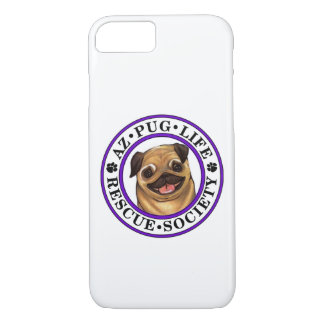 AZ Pug Life simple cell phone case