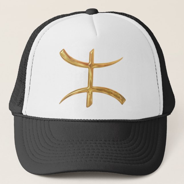 aza berber gold trucker hat (Front)