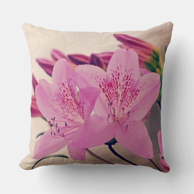 Azalea Blooms Cushion (Front)