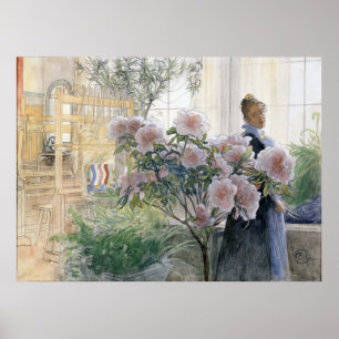 Azalea by Carl Larsson Poster