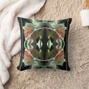 Azalea Flower Blossoms Frame Create Your Own Photo Cushion