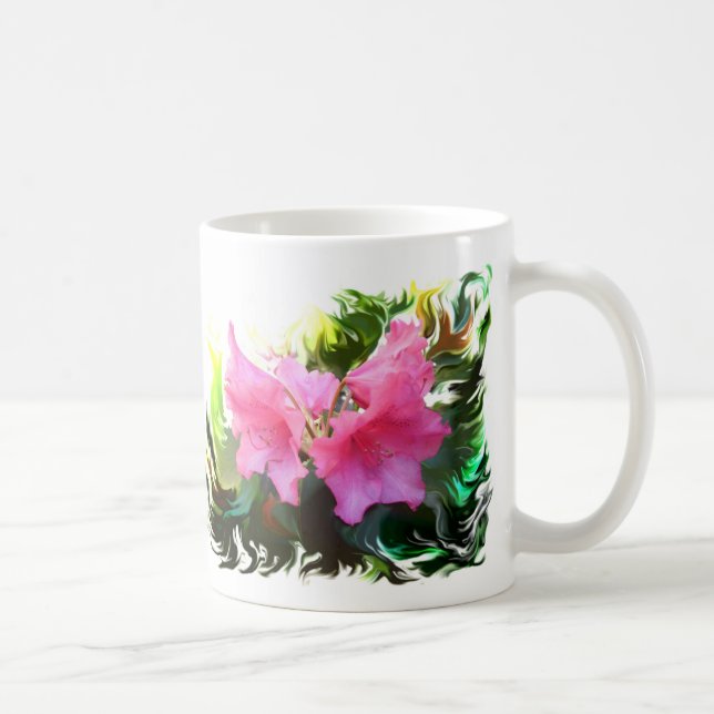 Azalea flower coffee mug (Right)